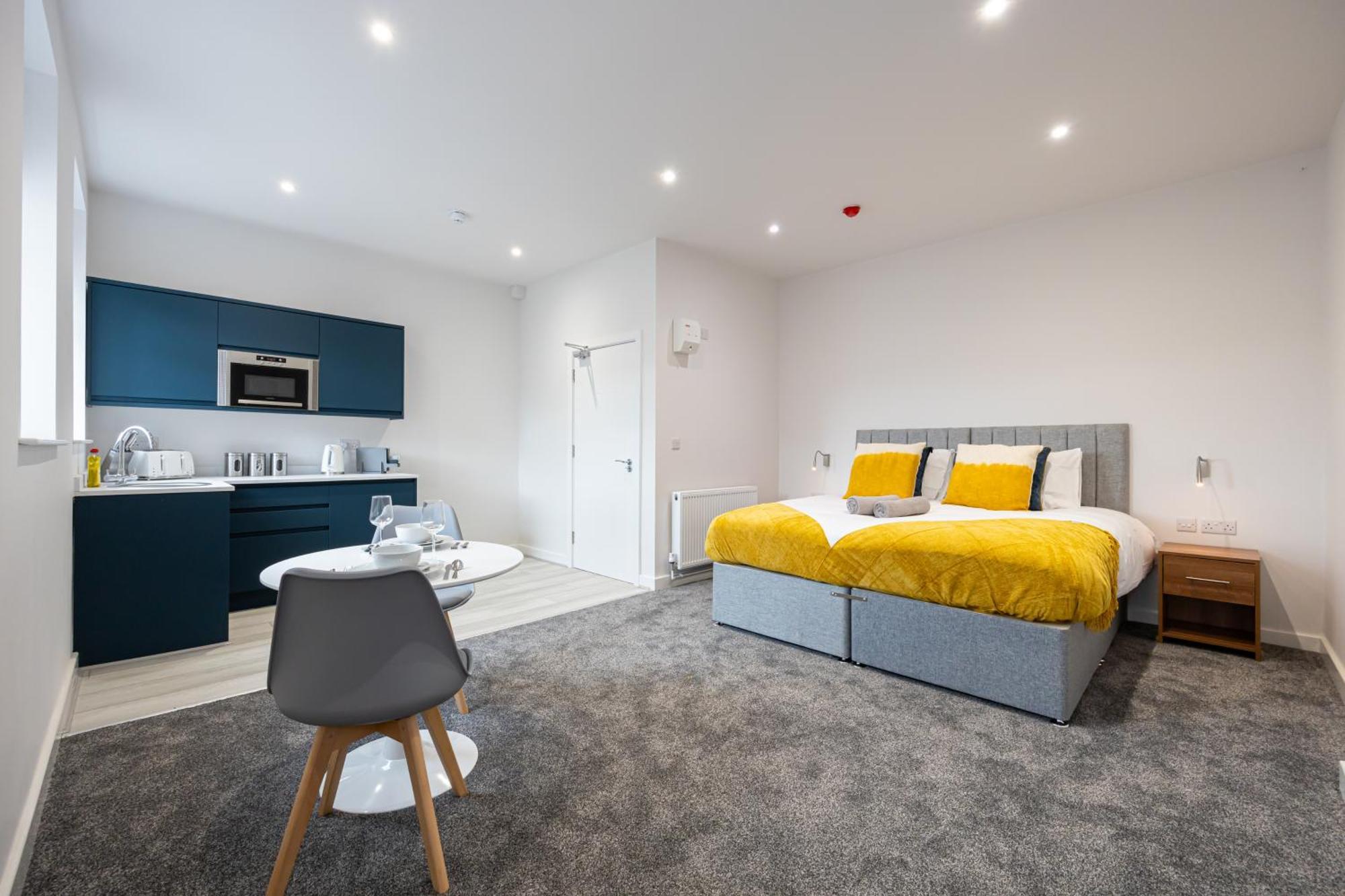 Morecambe Bay Studio Flats Free Parking Beach Front Buitenkant foto